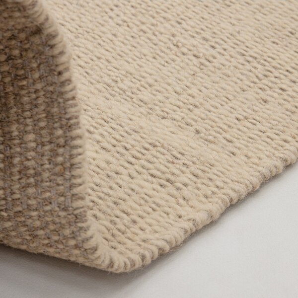 Бежов/кремав ръчно изработен вълнен килим 120x170 cm Lima Sand – Asiatic Carpets