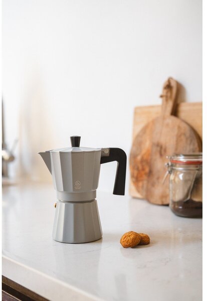 Сива метална кана за кафе 400 ml Moshi – Leopold Vienna