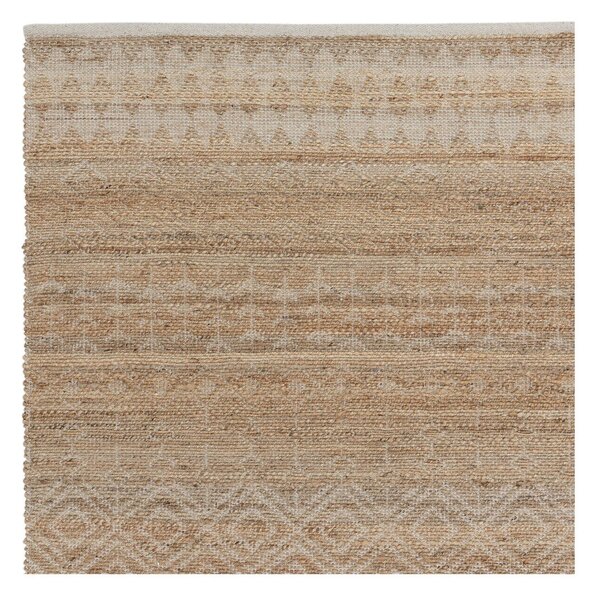 Ръчно изработен килим със смес от юта в естествен цвят 120x170 cm Asher Natural – Asiatic Carpets