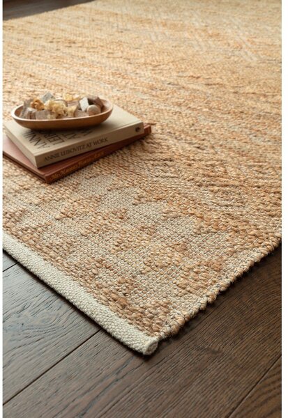 Ръчно изработен килим със смес от юта в естествен цвят 120x170 cm Asher Natural – Asiatic Carpets