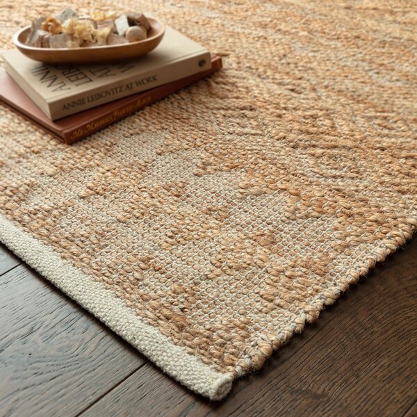 Ръчно изработен килим със смес от юта в естествен цвят 120x170 cm Asher Natural – Asiatic Carpets