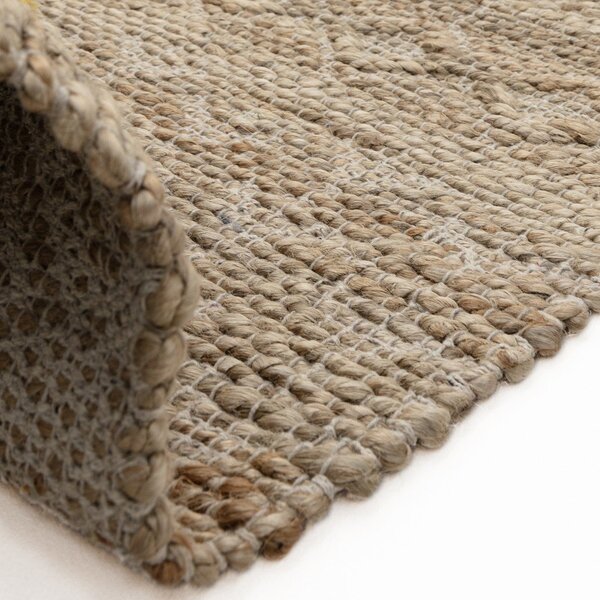 Ръчно изработен килим със смес от юта в естествен цвят 120x170 cm Asher Natural – Asiatic Carpets