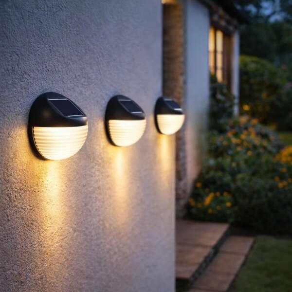 Rabalux 77203 - Слънчево LED стенно осветително тяло LERMOS LED/0,06W/1,2V 300 mAh IP44