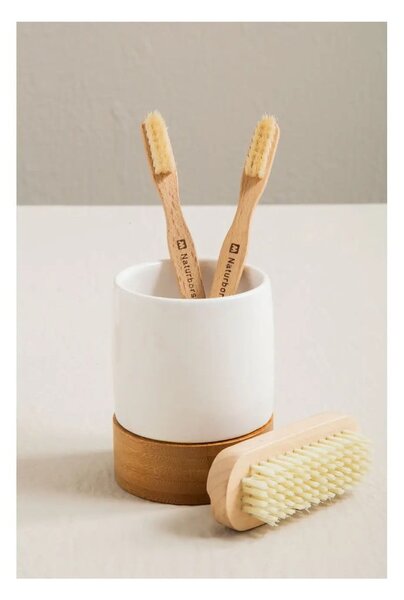 Комплект аксесоари за баня от бял камък Earth - Premier Housewares
