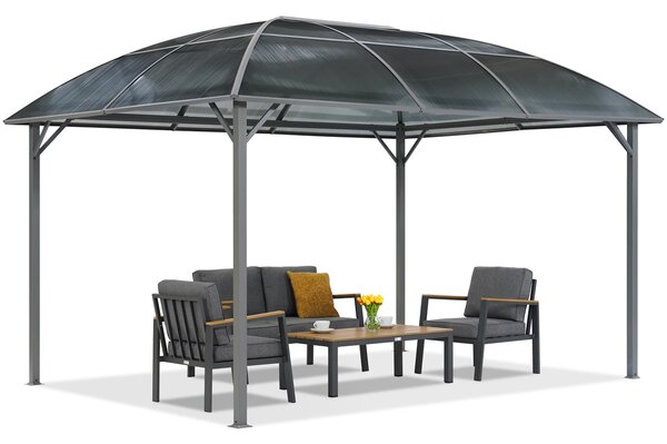 Метална беседка Dominican 3x4 Garden Point антрацит