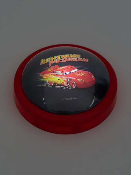 Sinsay - Стенна LED нощна лампа Cars - червeн