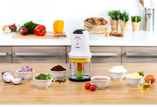 Бял електрически чопър Masterchop XL MB450B38 – Tefal