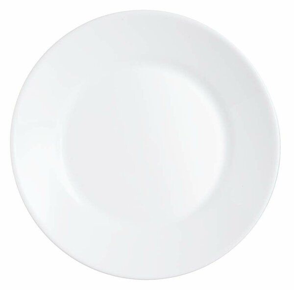 Комплект чинии Arcoroc Restaurant Бял Cтъкло (Ø 23,5 cm) (6 uds)