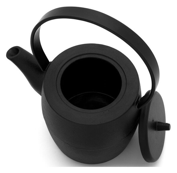 Черен чугунен чайник с цедка 1,2 l Kobe – Bredemeijer