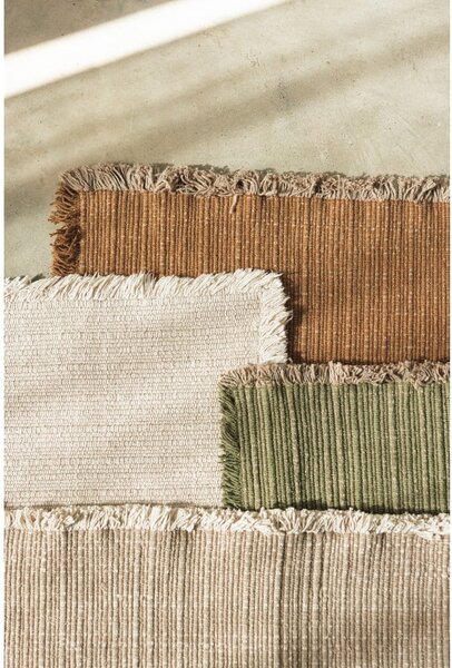 Ръчно изработен памучен килим в цвят каки 200x300 cm Handloom – Lorena Canals