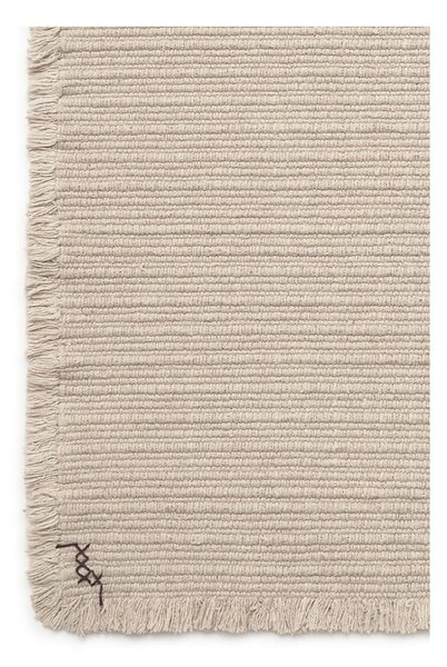 Кремав ръчно изработен памучен килим 200x300 cm Handloom – Lorena Canals
