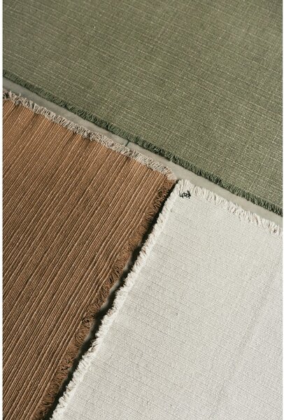 Кремав ръчно изработен памучен килим 200x300 cm Handloom – Lorena Canals