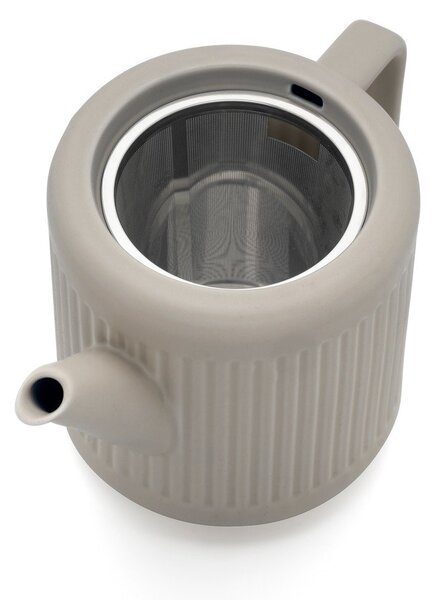Сив порцеланов чайник с цедка 1,2 l Skagen – Bredemeijer