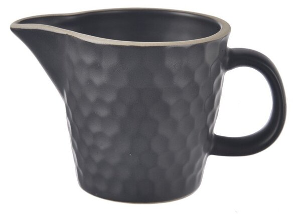 Черна керамична кана за мляко 100 ml Tea Time – Orion