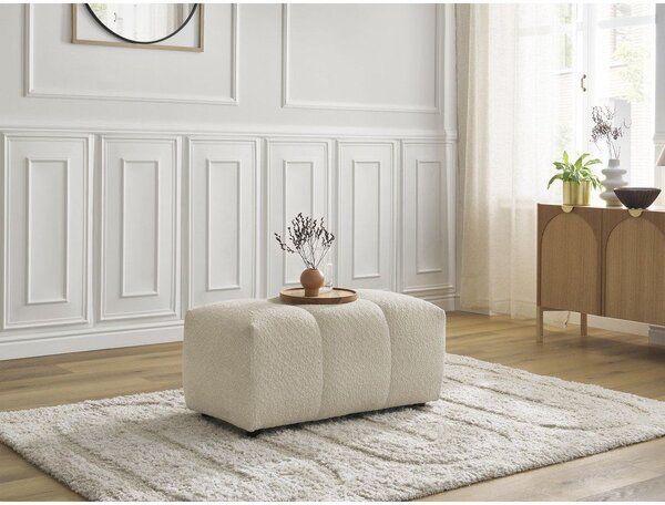 Бежова табуретка от букле Roxelane – Bobochic Paris