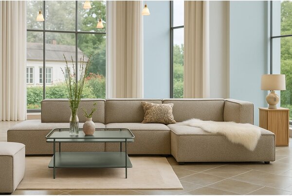 Зелена метална масичка за кафе 75x75 cm Yuba – Unique Furniture