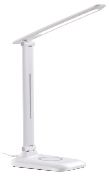 Immax 09107L - LED димируема настолна лампа с безжично зареждане QI LUMI LED/7W/230V бяла