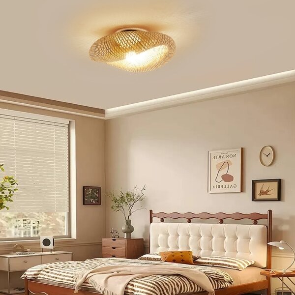 Immax 08298L - Таванно осветително тяло BOHO HILO 1xE27/40W/230V, Ø 60 см