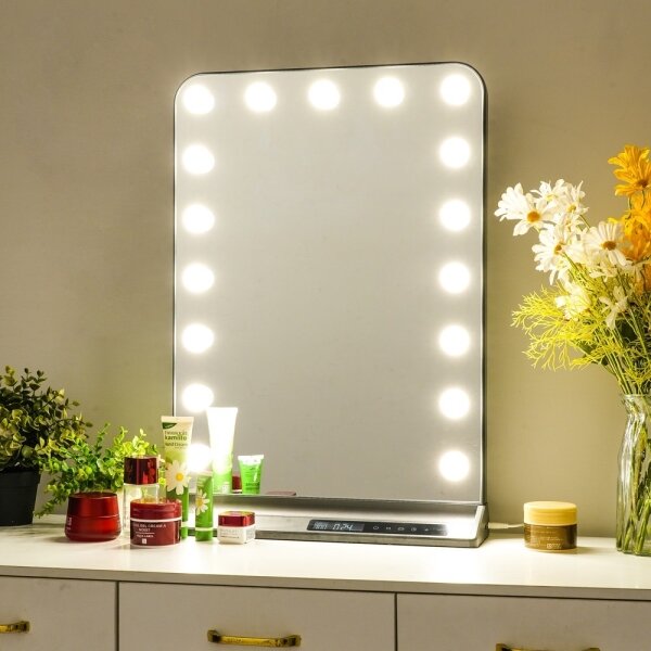 Immax 09101L -LED Димируемо огледало за грим HOLLYWOOD 18W/230V 3000/4200/6000K