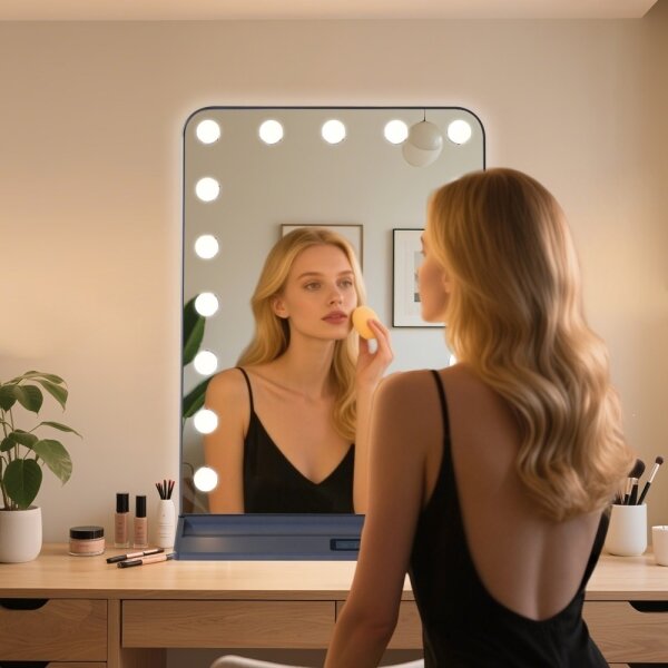 Immax 09101L -LED Димируемо огледало за грим HOLLYWOOD 18W/230V 3000/4200/6000K