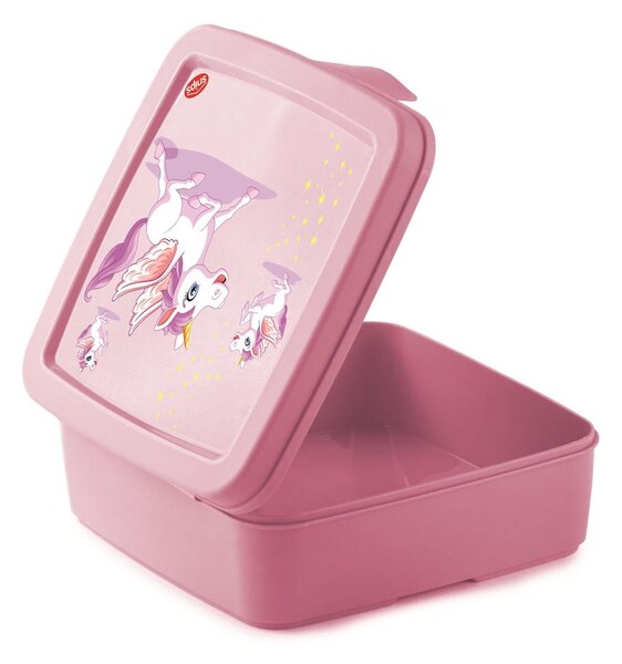 Розова детска кутия за храна Unicorn – Snips