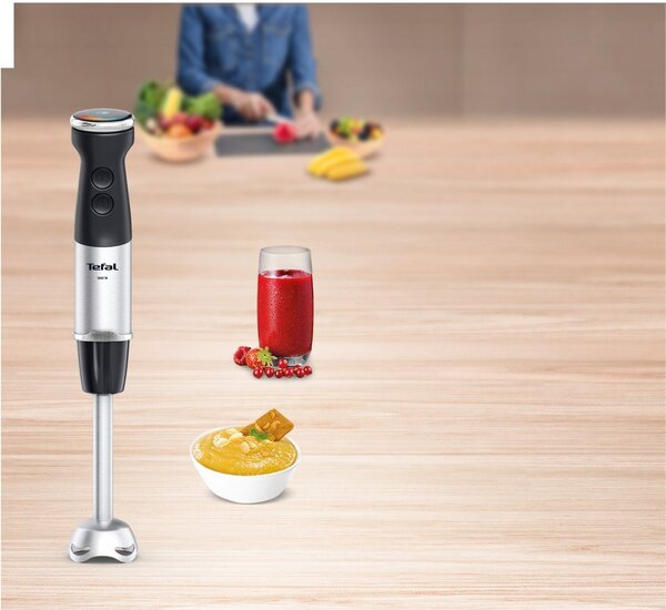 Черен пръчков блендер блендер Quickchef+ HB672830 – Tefal