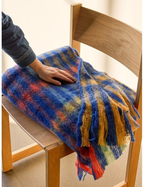 Одеяло със смес от вълна 140x200 cm Loom – Hübsch