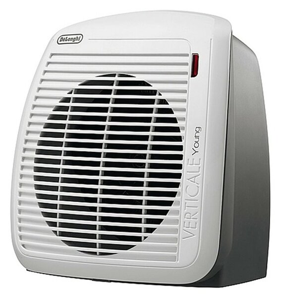Вентилаторна печка DeLonghi HVY 1030, 2 степени,термостат, механично управление, отопляема площ 60 m3, 2000W, бяла