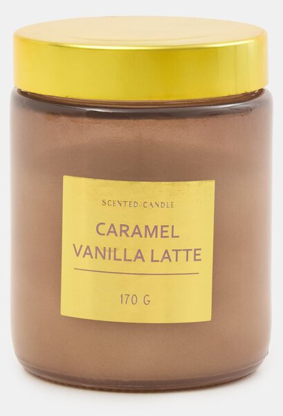 Sinsay - Ароматна свещ Carmel Vanilla Latte - бежово