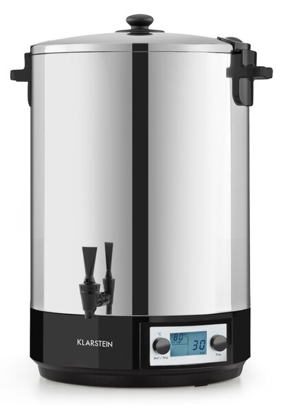 Klarstein KonfiStar 40, дигитална, машина за консервиране, контейнер за напитки, 40L, 100 ° C, 180 мин