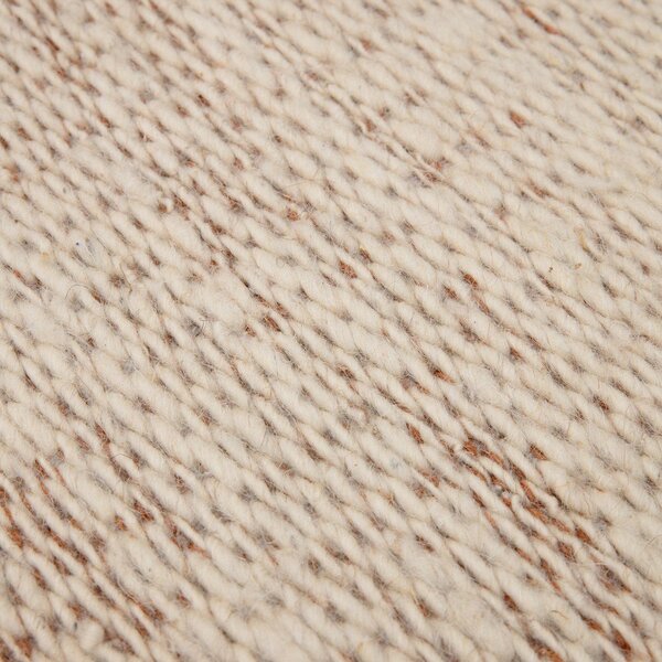 Кремав/теракотен ръчно изработен вълнен килим 120x170 cm Lima Rust – Asiatic Carpets