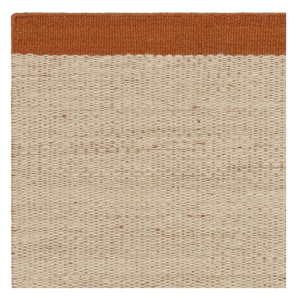 Кремав/теракотен ръчно изработен вълнен килим 120x170 cm Lima Rust – Asiatic Carpets