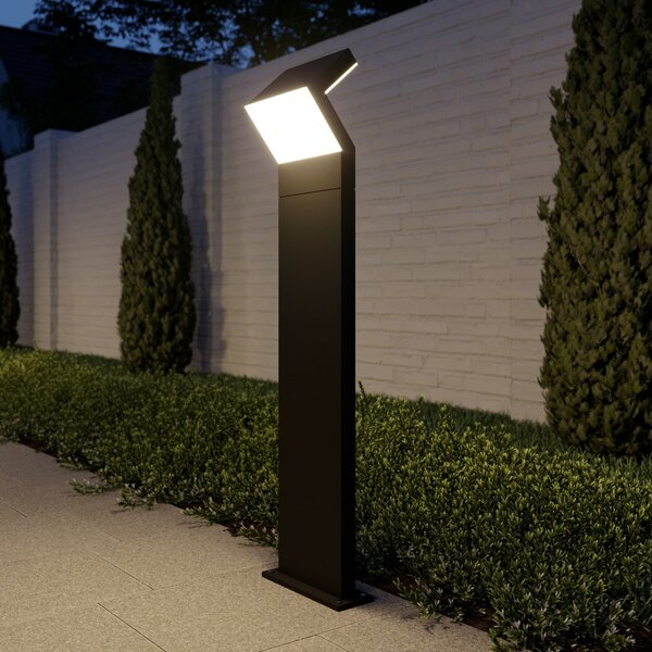 Arcchio LED осветление за пътеки Havin, антрацит, метал, 100cm, Черен, Метал, Модерен