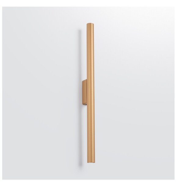 Стенна лампа в златист цвят ø 2,5 cm Fideus – Sollux