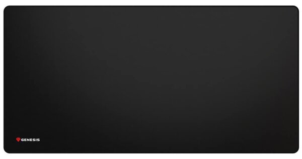 Подложка за мишка Genesis Carbon 500 MAXI LOGO, гейминг, черна, водонепромокаема, 900 x 450 x 2.5mm
