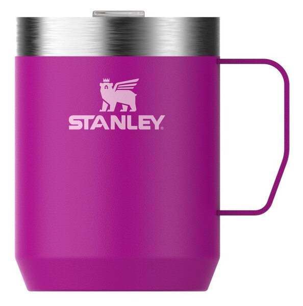 Розова термочаша от неръждаема стомана 230 ml Stay-Hot Camp Mug Violet Blossom – Stanley
