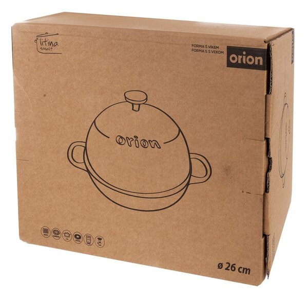 Чугунен съд за печене 26x26 cm Litina – Orion