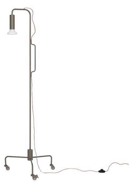 Кафява подова лампа (височина 154 cm) Ido – Hübsch