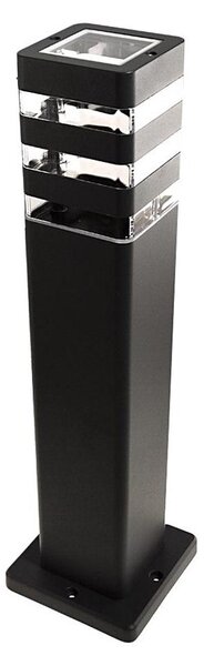 Външна лампа SANTA 1xE27/60W/230V, 50 см, IP54, черна