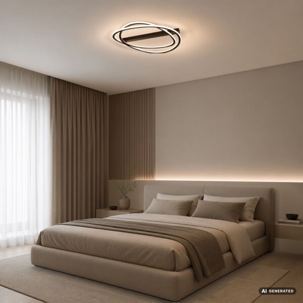 Rabalux 71340 - LED димируемо таванно осветително тяло MALIRA 75W/230V 3000-6500K + дистанционно управление