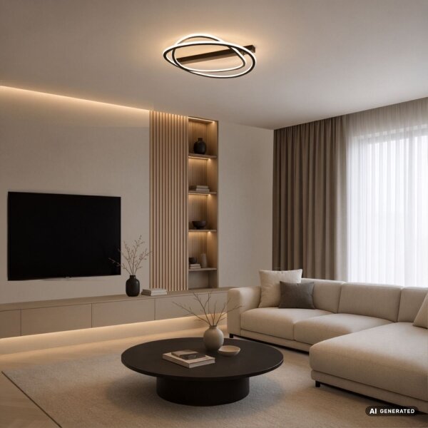 Rabalux 71340 - LED димируемо таванно осветително тяло MALIRA 75W/230V 3000-6500K + дистанционно управление