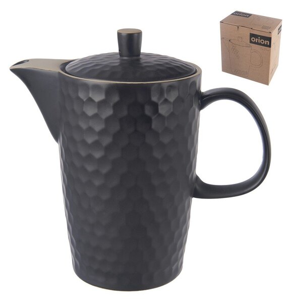 Черен керамичен чайник 1,3 l Tea Time – Orion