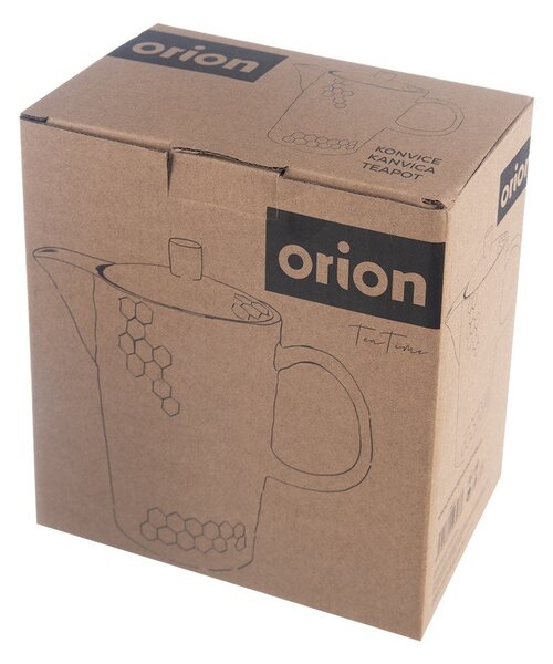 Черен керамичен чайник 1,3 l Tea Time – Orion