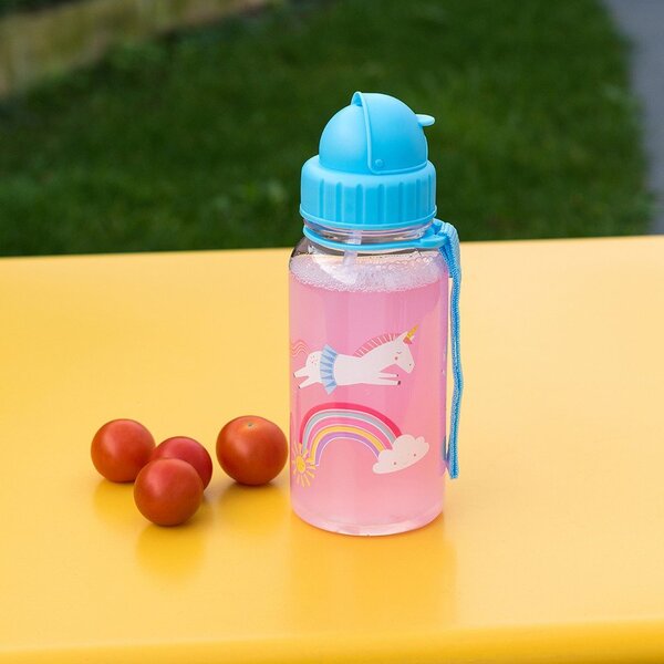 Синя тританова детска бутилка 500 ml Magical Unicorn – Rex London