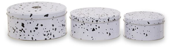 Метални кутии в комплект 3 бр. за торти Speckled – Premier Housewares