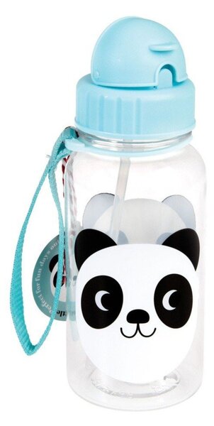 Светлосиня тританова детска бутилка 500 ml Miko the Panda – Rex London