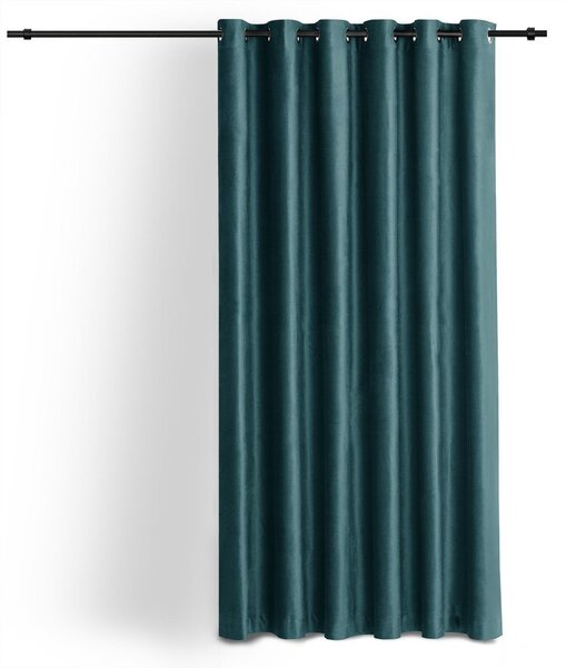 Затъмняваща завеса в петролен цвят 140x175 cm Velto – Filumi
