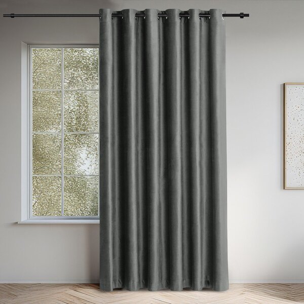 Тъмносива затъмняваща завеса 265x175 cm Velto – Filumi