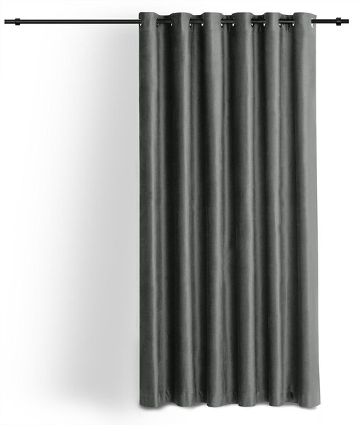 Тъмносива затъмняваща завеса 265x175 cm Velto – Filumi