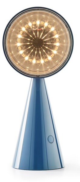 Tom Dixon LED акумулаторна настолна лампа POSE, светлосиня Височина 25 cm IP20, Затъмняване, Син, Дневна/трапезария, Пластмаса, Дизайн